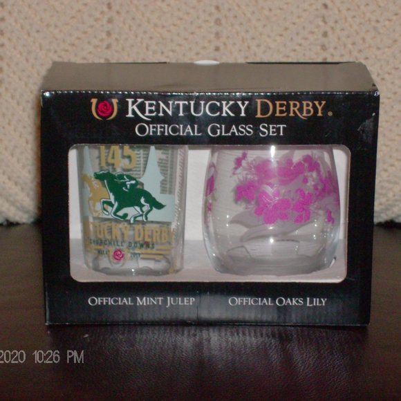 Kentucky Derby Other - 2019 Kentucky Derby official glass set H 36